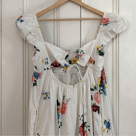 Free People | White Floral Dress - Picture 7 of 7
